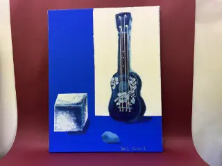 青い静物画